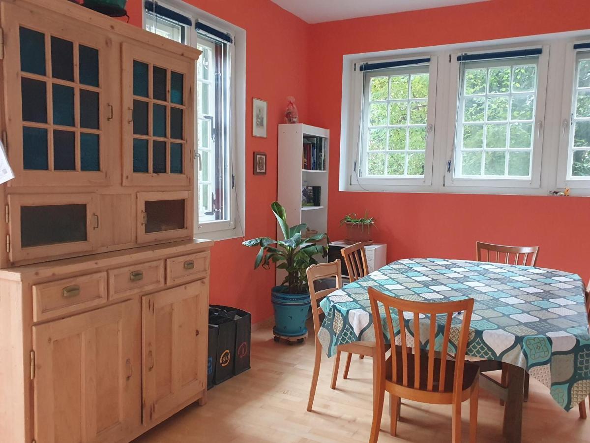 Zentral Gelegene Wohnung Mit Grossem Garten Interlaken Bagian luar foto