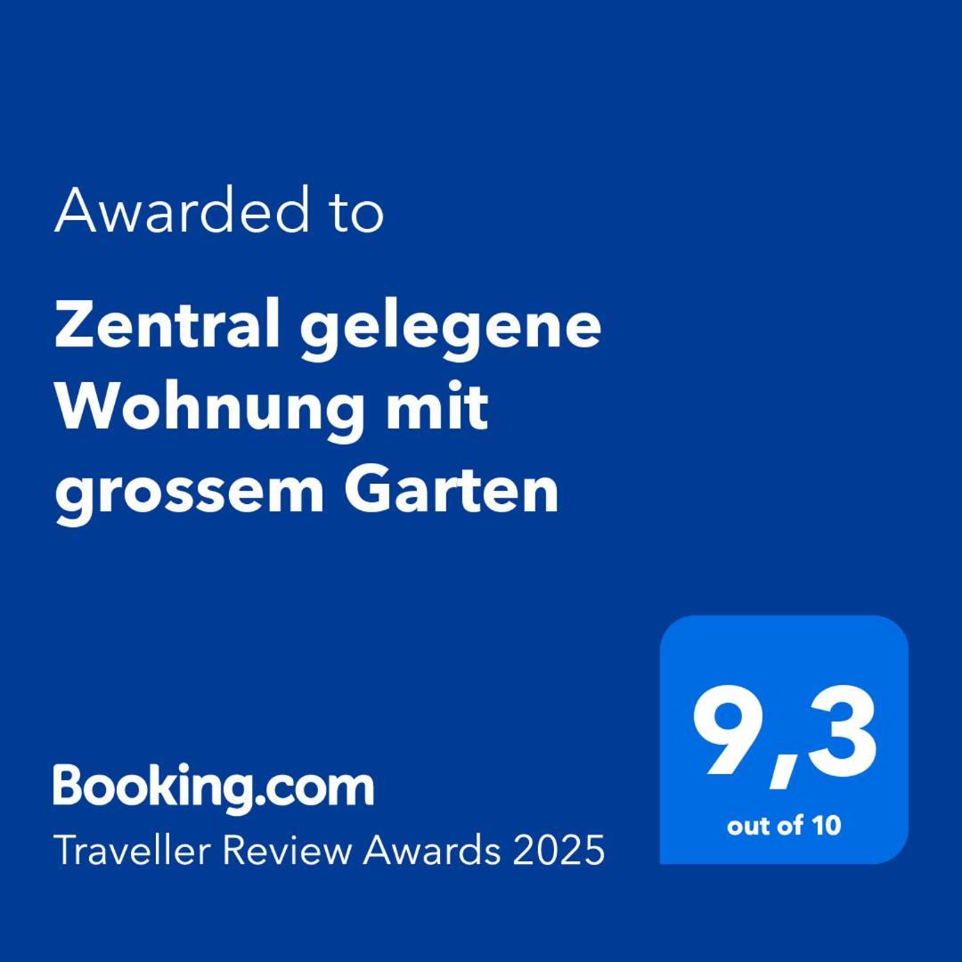Zentral Gelegene Wohnung Mit Grossem Garten Interlaken Bagian luar foto